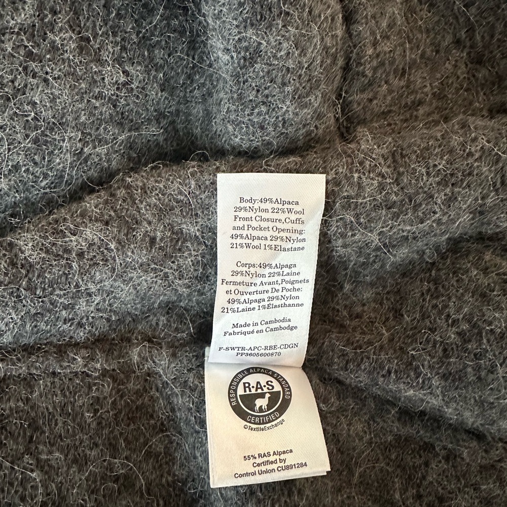 Everlane Alpaca Wool Cardigan - Picture 3 of 4